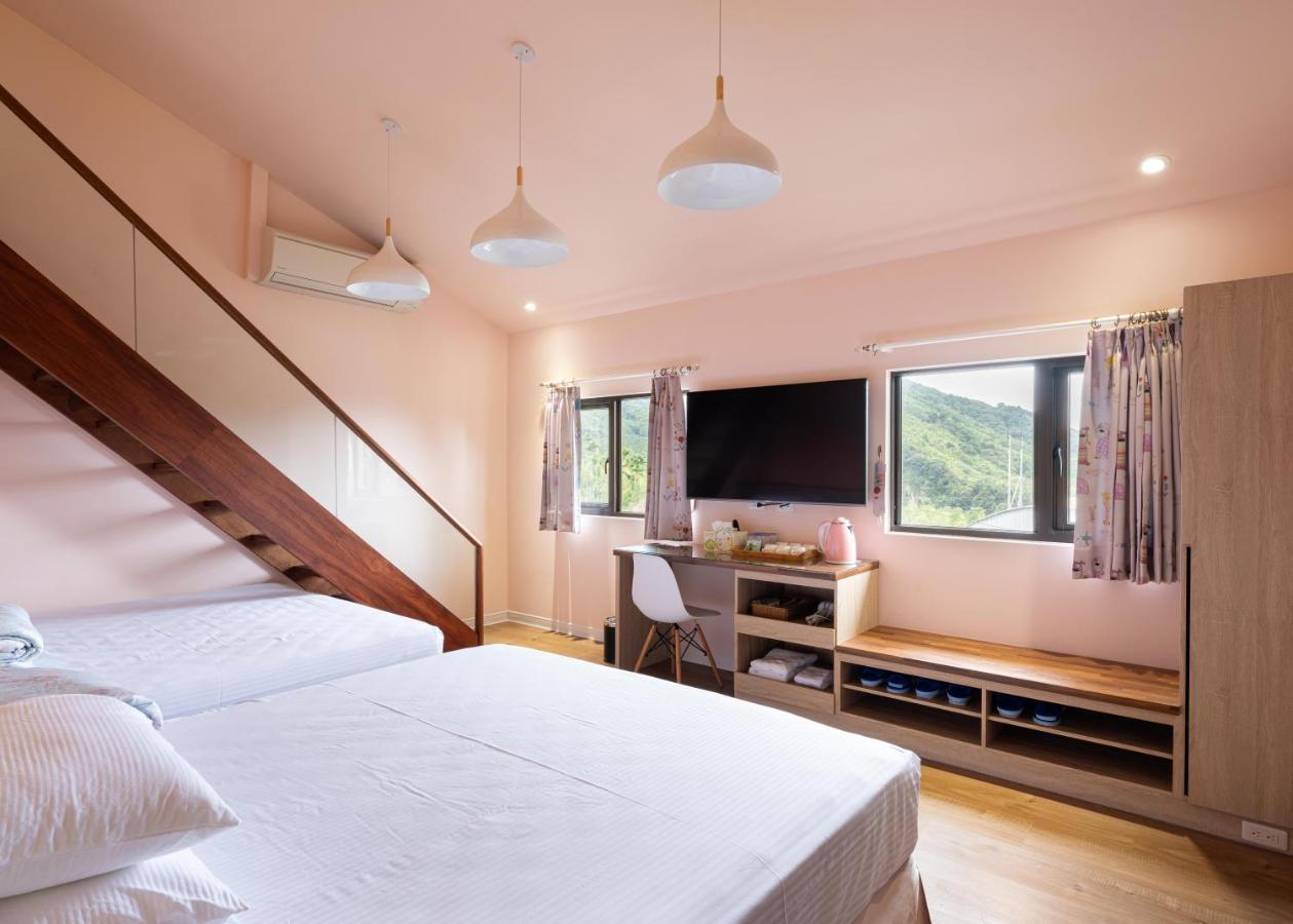 名竹旅社 Minzu Hotel Lugu Lake Exterior photo